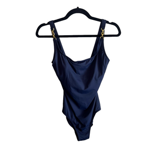 Michael Kors One Piece Navy Swimsuit 10